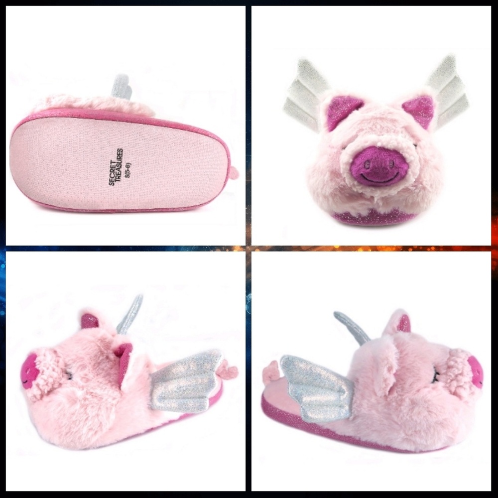 Fun Slippers, Sizes L(9/10) & XL(11/12), NWT